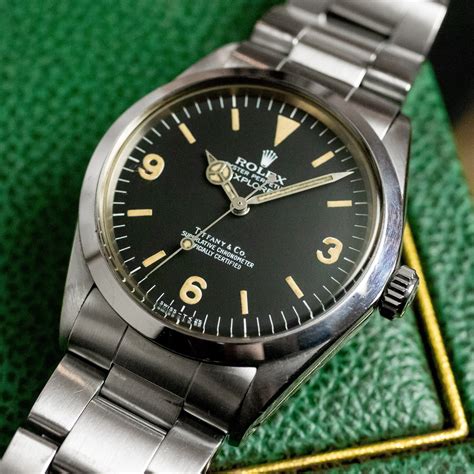 vintage rolex explorer 1016.